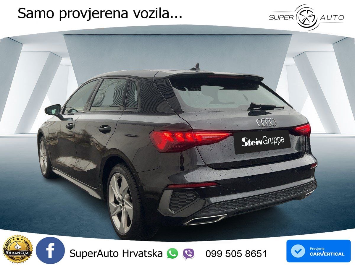 Audi A3 30 TFSI (110 KS) Mild Hybrid S tronic S line LED+GR SJED+ACC