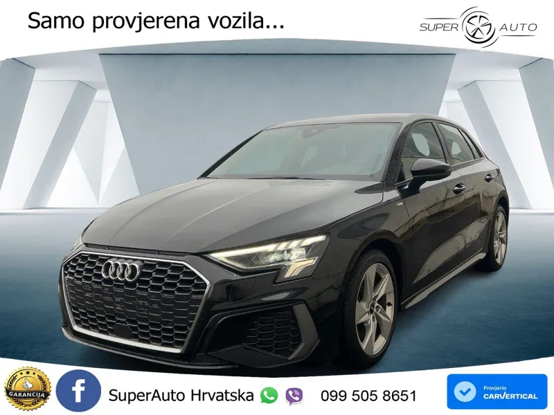 Audi A3 30 TFSI (110 KS) Mild Hybrid S tronic S line LED+GR SJED+ACC