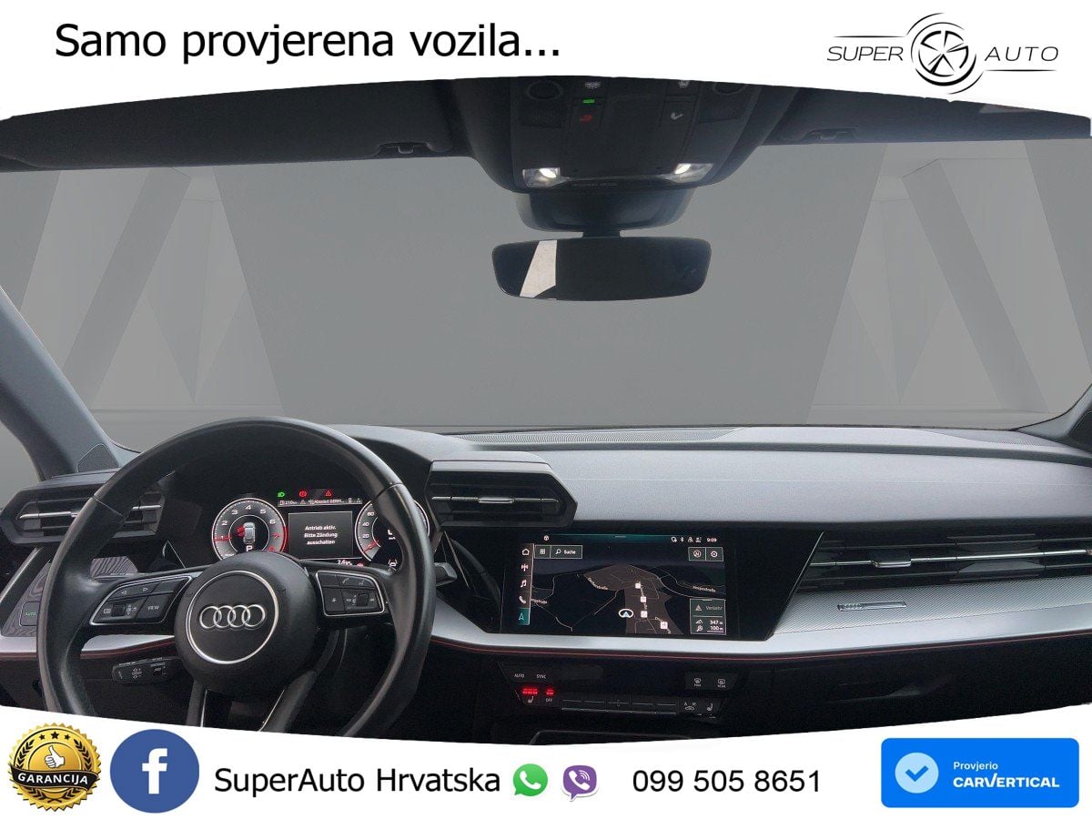 Audi A3 30 TFSI (110 KS) Mild Hybrid S tronic S line LED+GR SJED+ACC