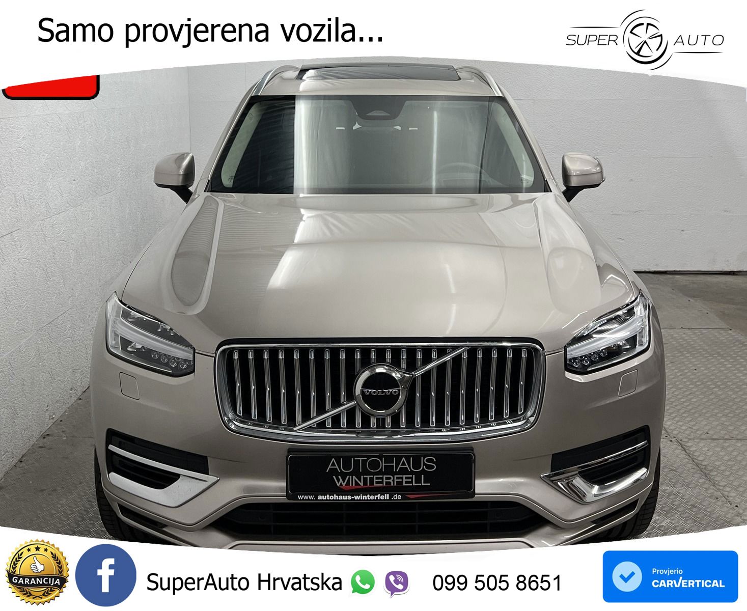 Volvo XC90 Recharge 2.0 T8 AWD Geartronic LED+GR SJED+ACC