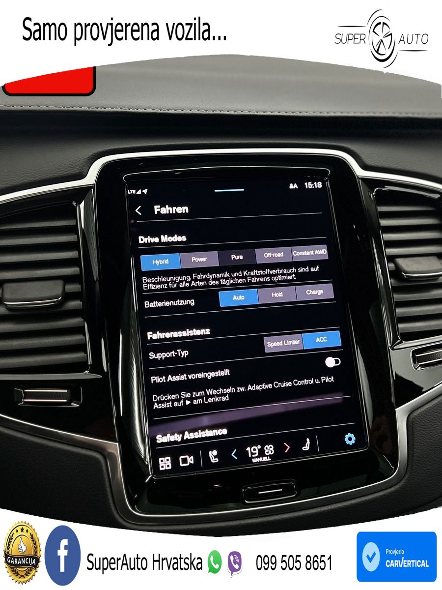Volvo XC90 Recharge 2.0 T8 AWD Geartronic LED+GR SJED+ACC