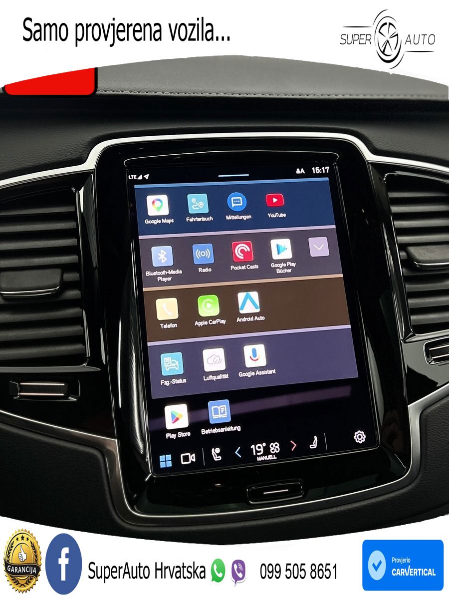 Volvo XC90 Recharge 2.0 T8 AWD Geartronic LED+GR SJED+ACC