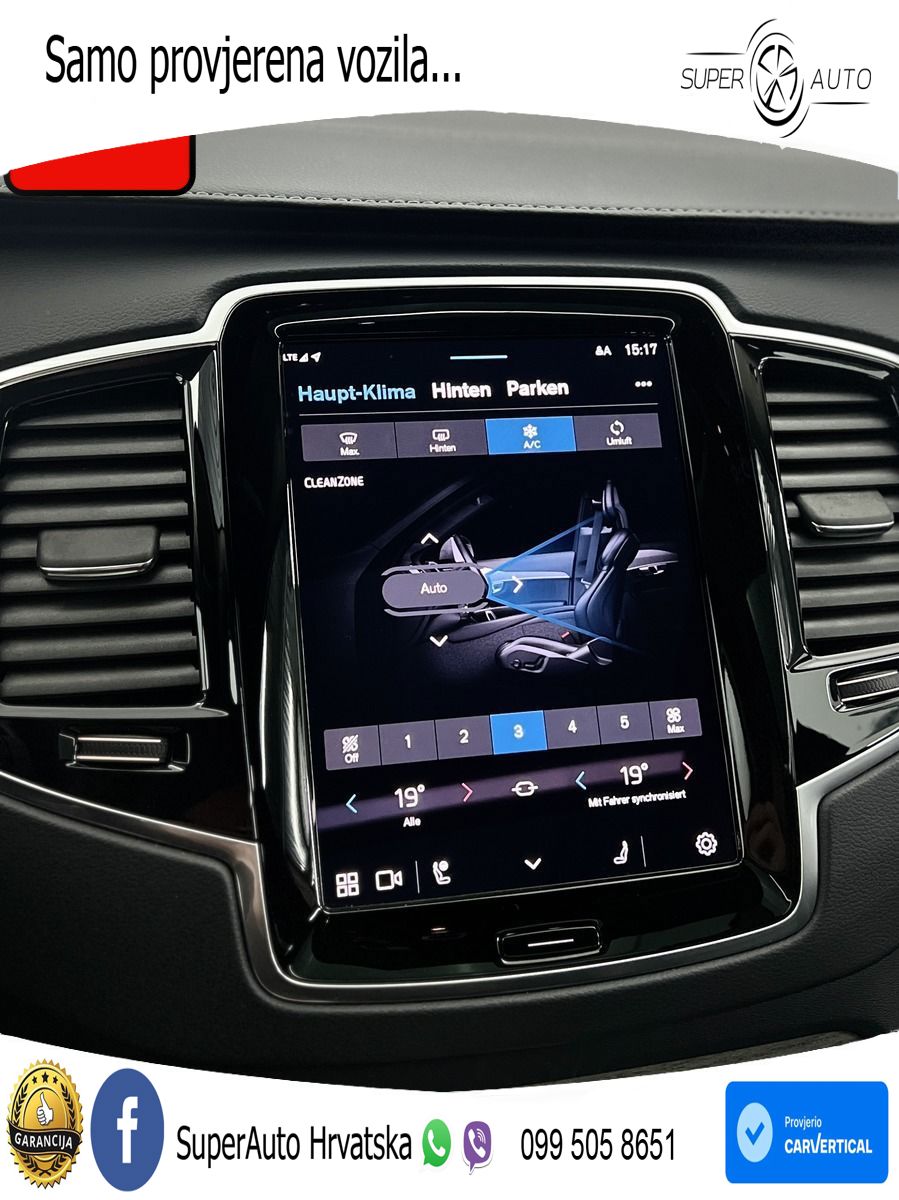 Volvo XC90 Recharge 2.0 T8 AWD Geartronic LED+GR SJED+ACC