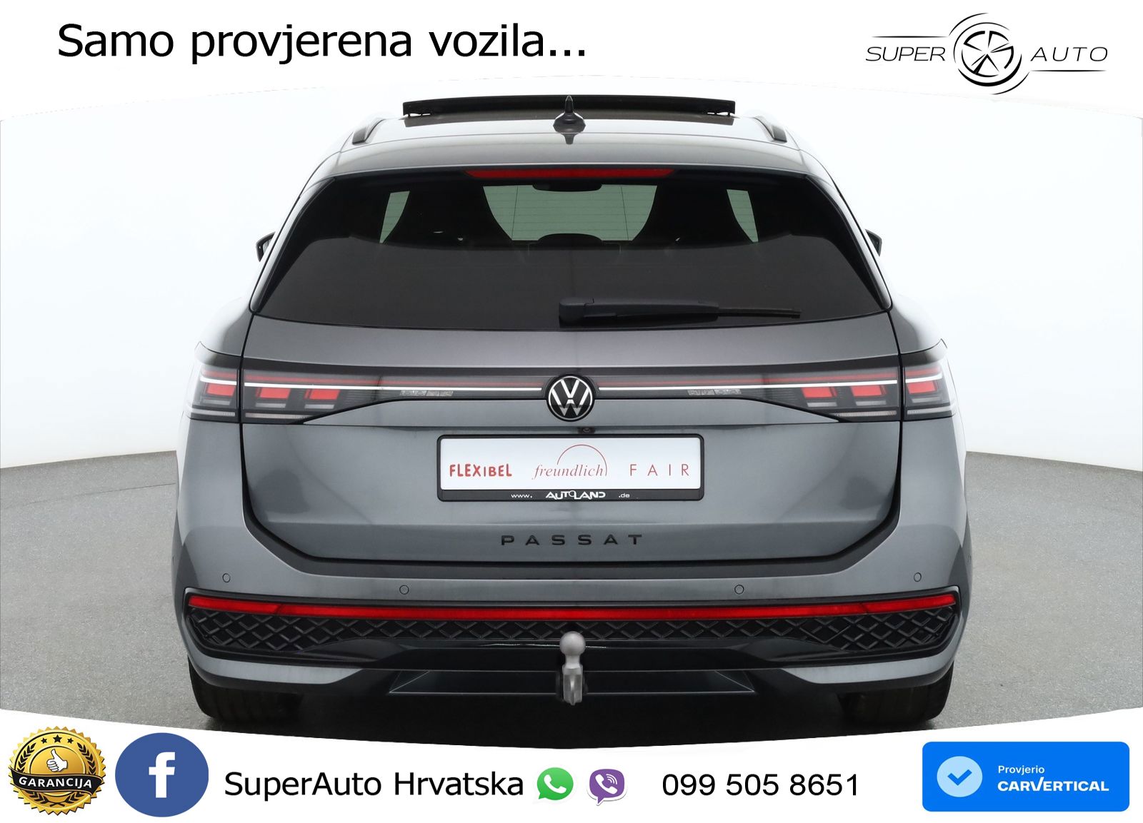 Volkswagen Passat Variant 2.0 TSI (204 KS) DSG R-Line LED+GR SJED+ACC