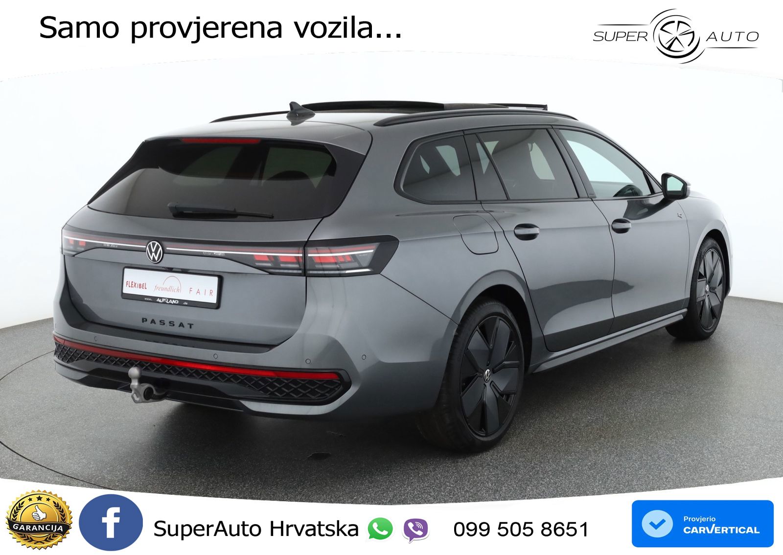 Volkswagen Passat Variant 2.0 TSI (204 KS) DSG R-Line LED+GR SJED+ACC