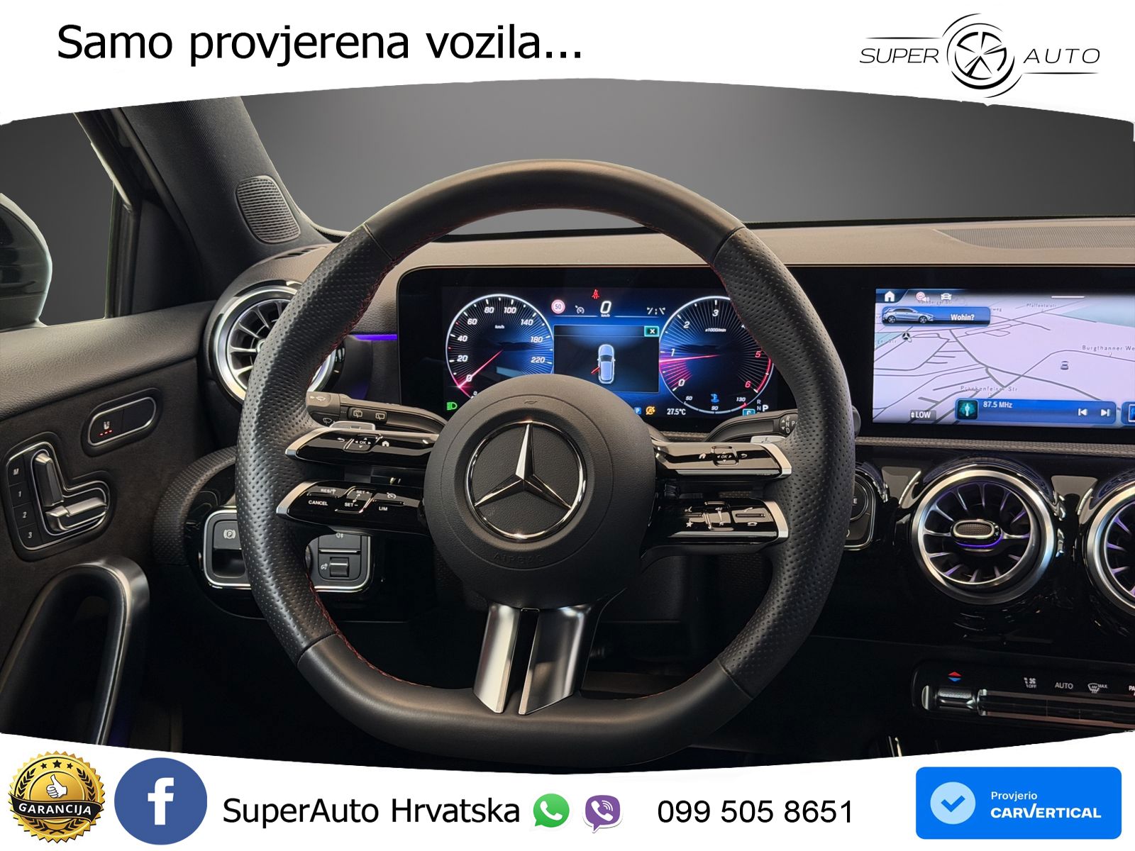 Mercedes-Benz A 200d 8G-DCT AMG MATRIX+GR SJED+KAM