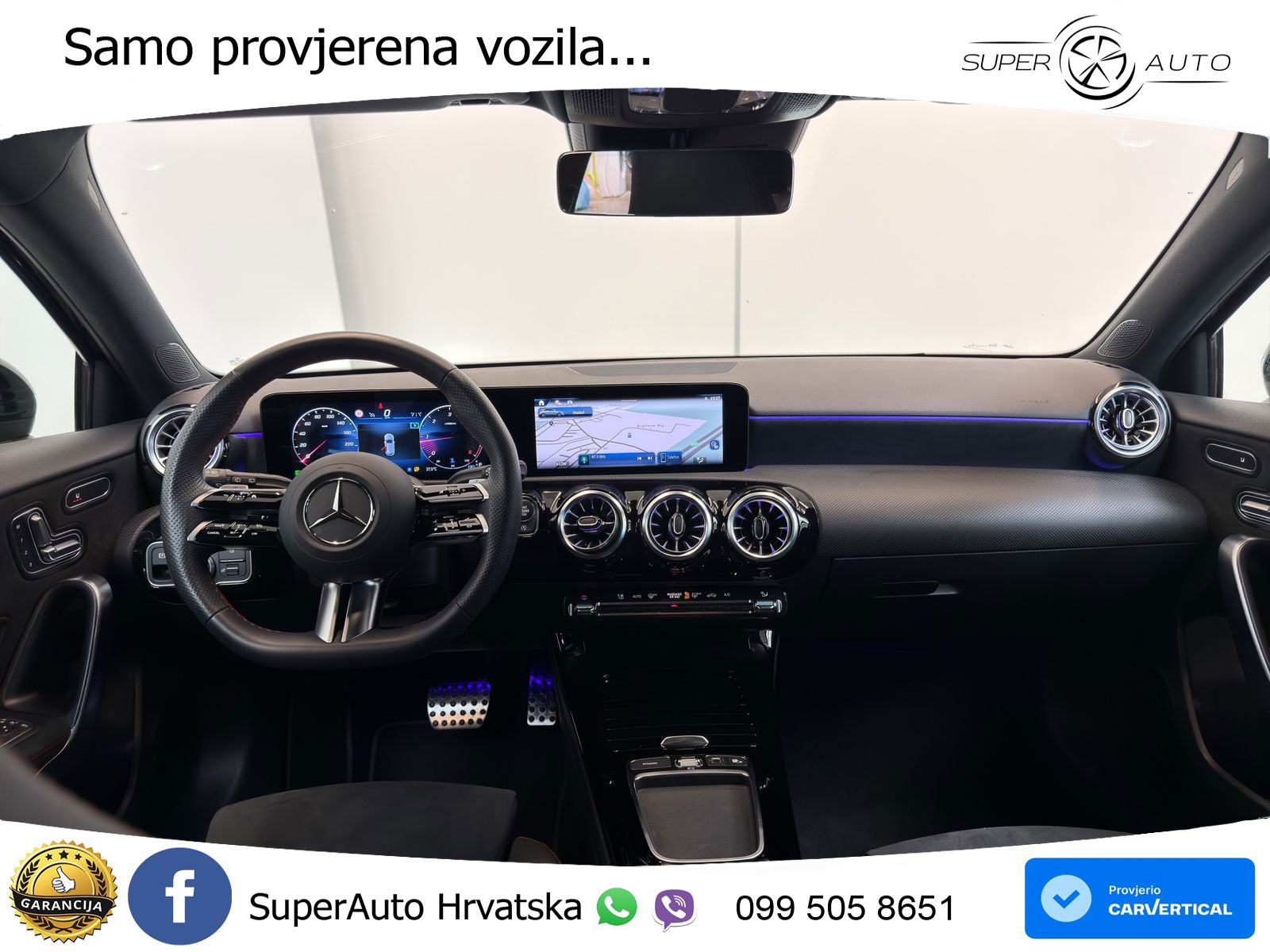Mercedes-Benz A 200d 8G-DCT AMG MATRIX+GR SJED+KAM