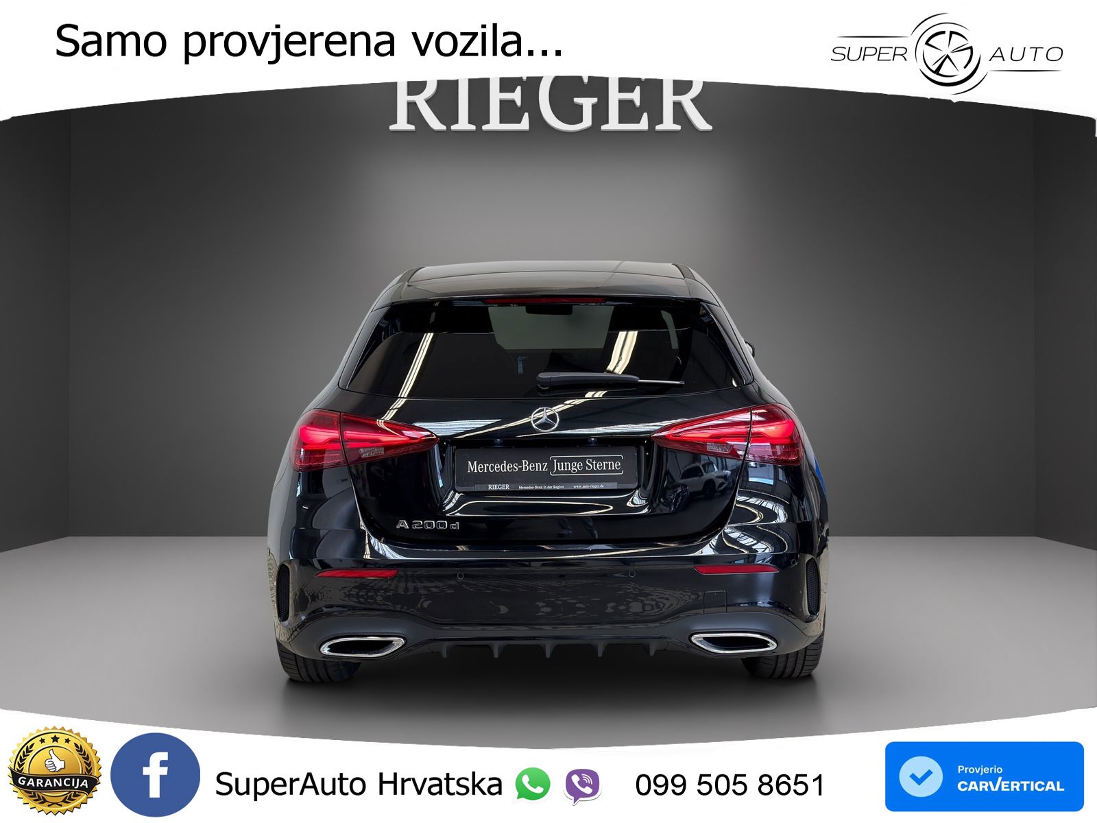 Mercedes-Benz A 200d 8G-DCT AMG MATRIX+GR SJED+KAM