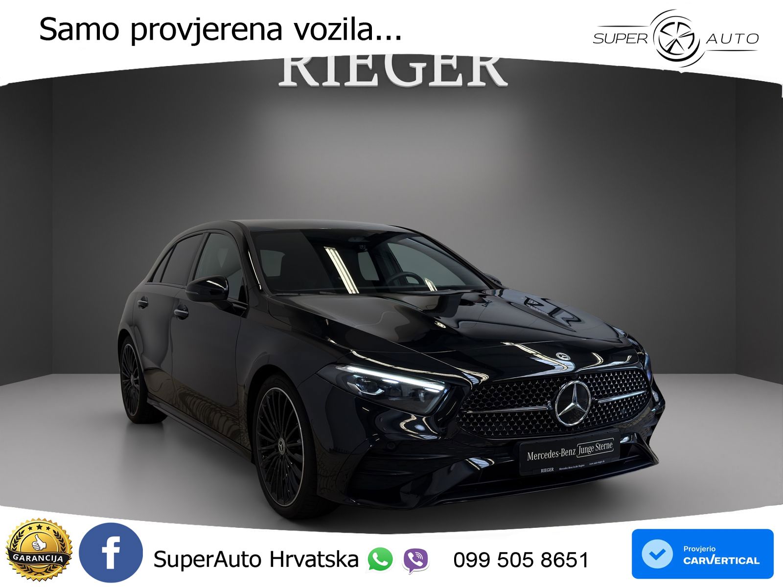Mercedes-Benz A 200d 8G-DCT AMG MATRIX+GR SJED+KAM
