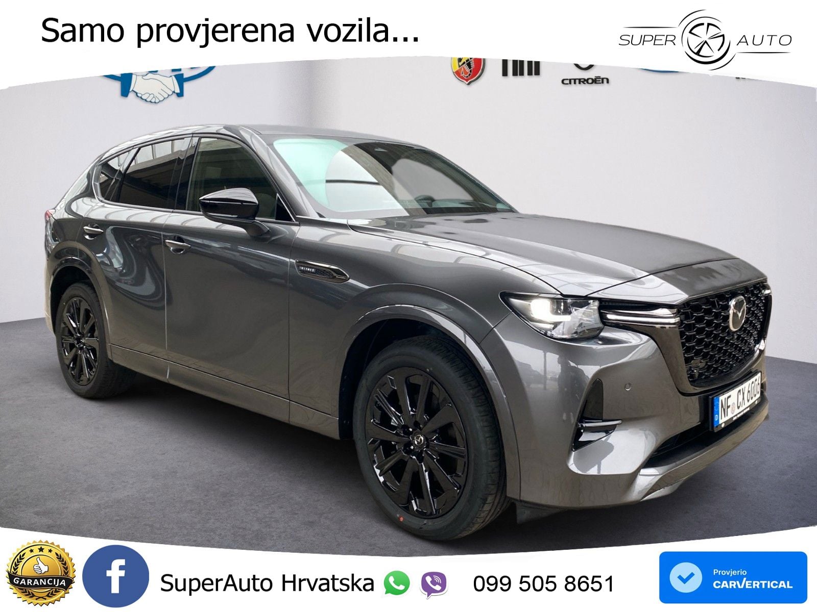 Mazda CX-60 3.3 e-Skyactiv D (254 KS) AWD Automatic LED+GR SJED+ACC