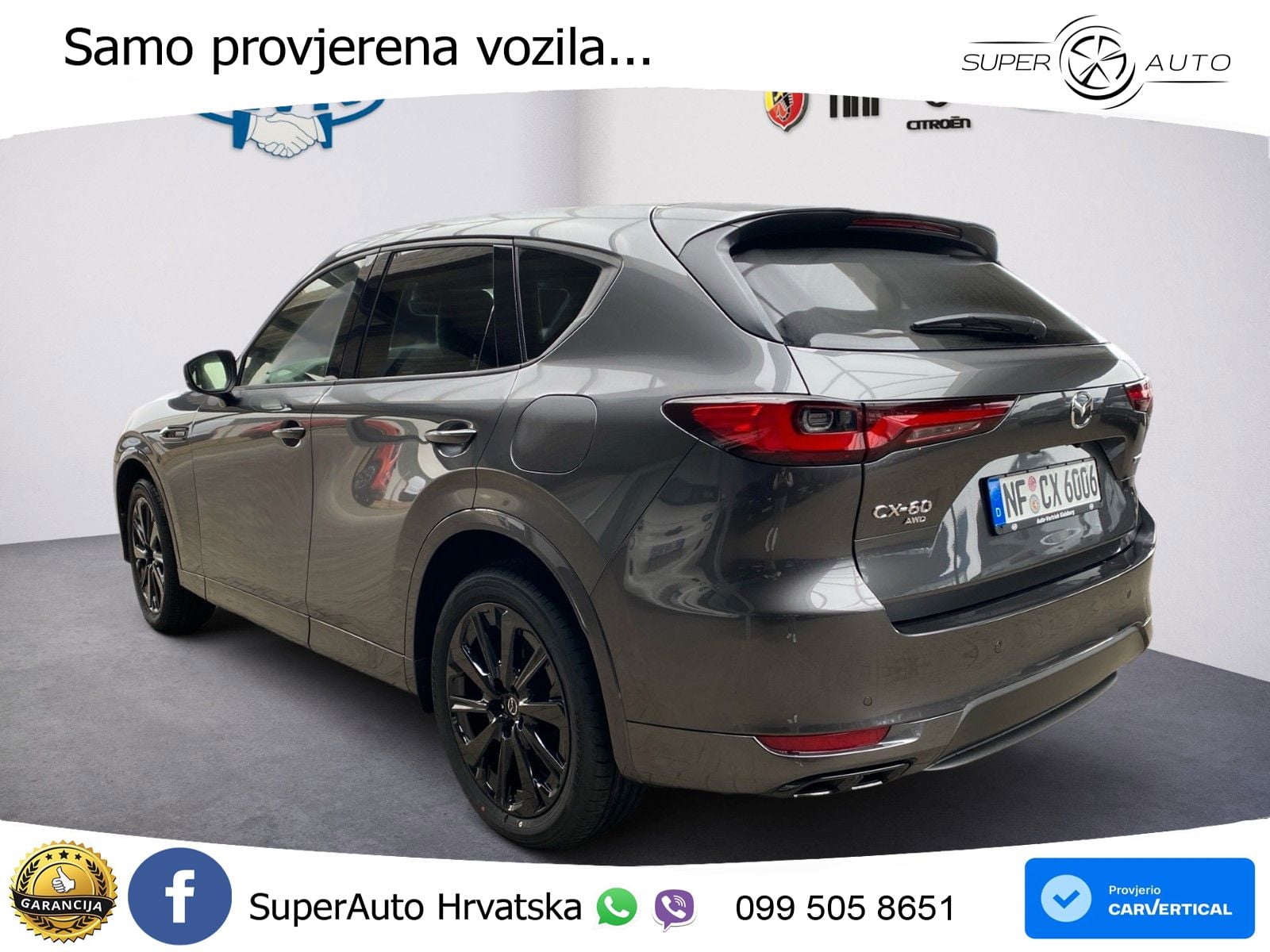 Mazda CX-60 3.3 e-Skyactiv D (254 KS) AWD Automatic LED+GR SJED+ACC