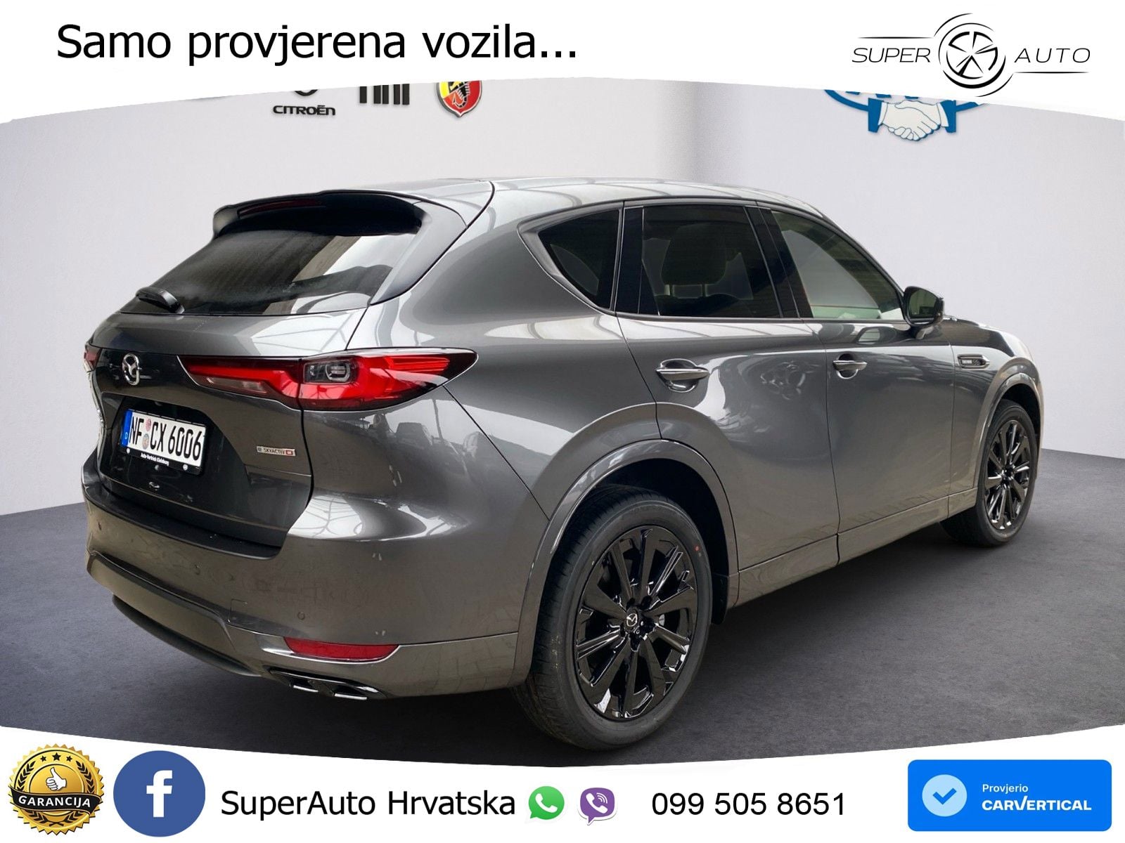Mazda CX-60 3.3 e-Skyactiv D (254 KS) AWD Automatic LED+GR SJED+ACC