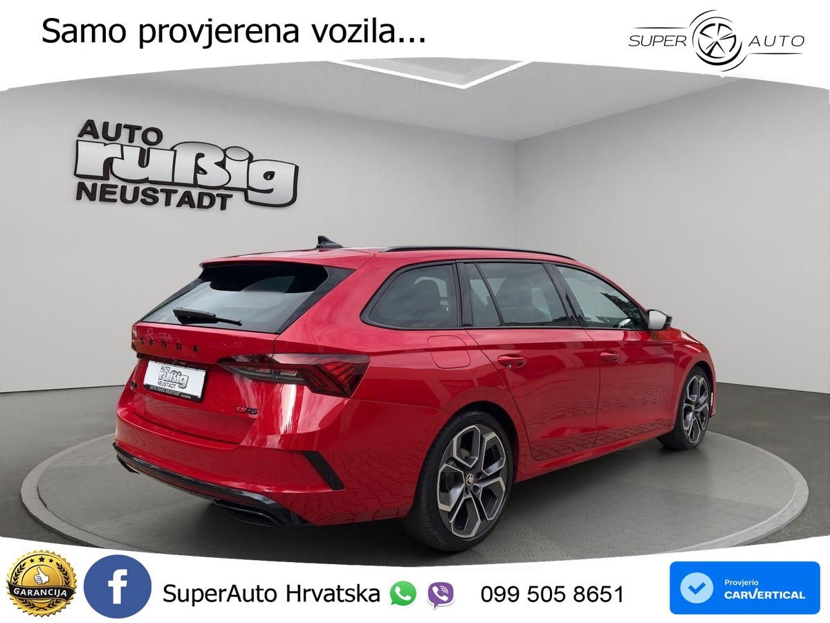 Škoda Octavia Combi RS 2.0 TDI (200 KS) 4x4 DSG LED+GR SJED+ACC