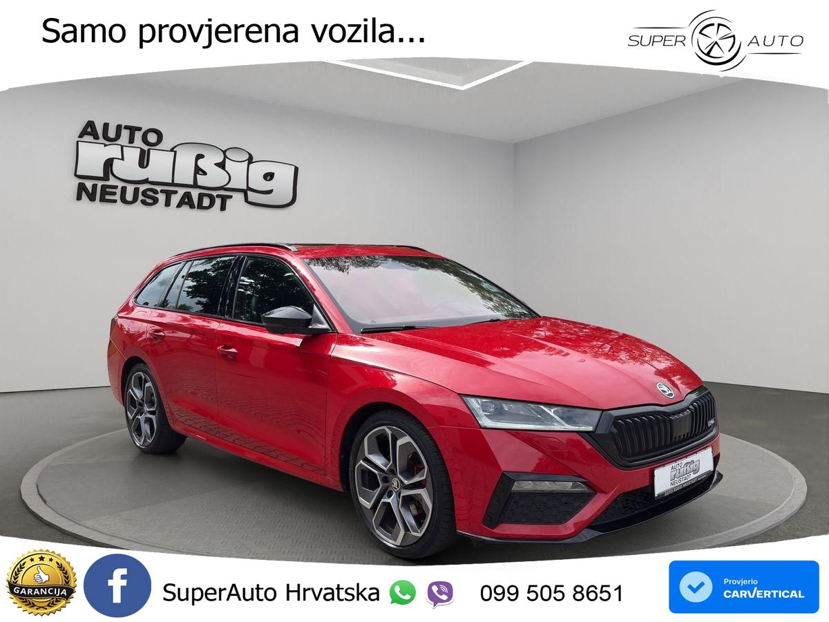 Škoda Octavia Combi RS 2.0 TDI (200 KS) 4x4 DSG LED+GR SJED+ACC