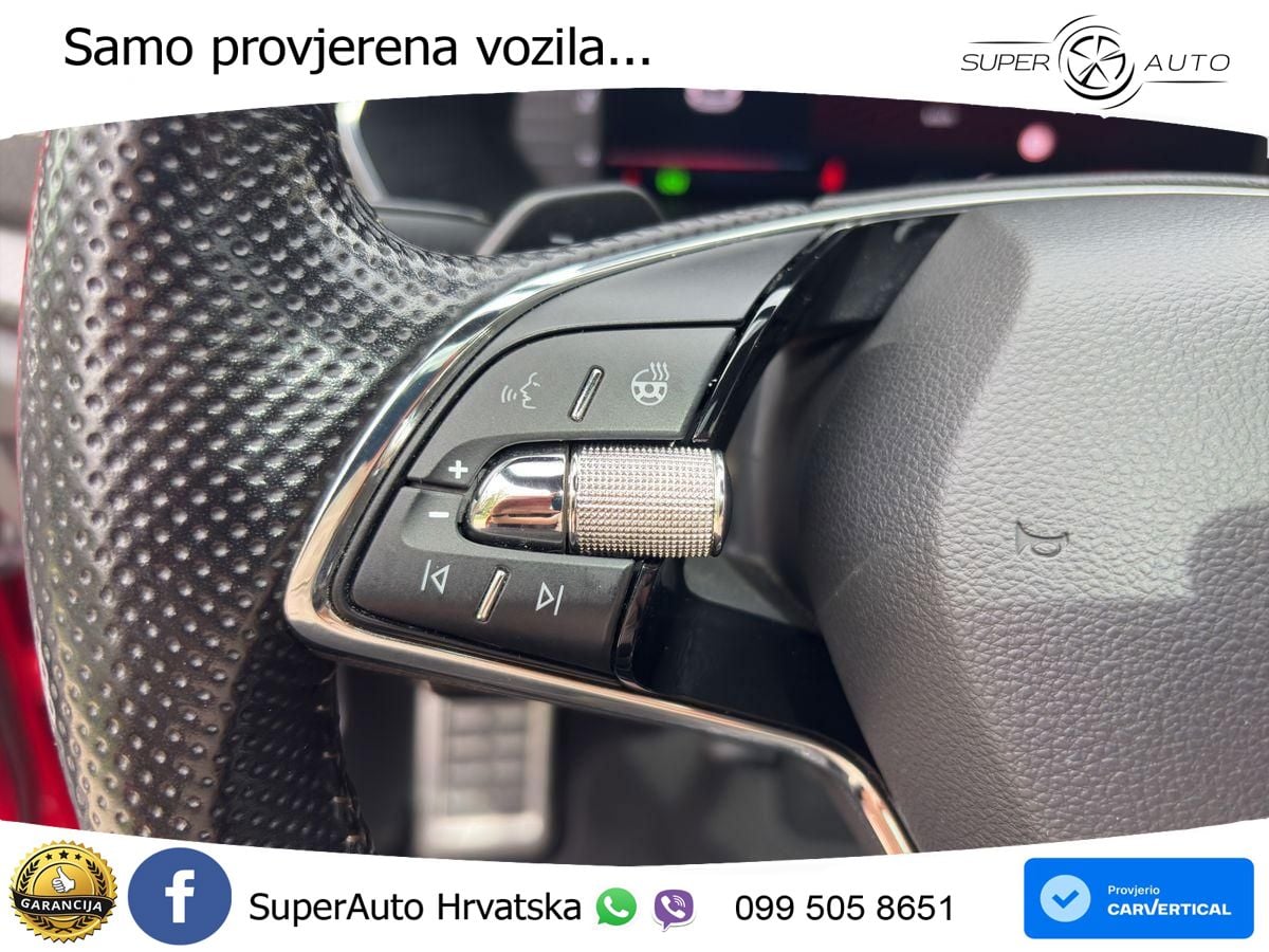 Škoda Octavia Combi RS 2.0 TDI (200 KS) 4x4 DSG LED+GR SJED+ACC