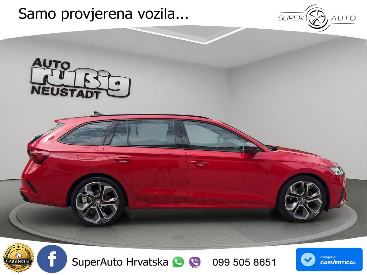 Škoda Octavia Combi RS 2.0 TDI (200 KS) 4x4 DSG LED+GR SJED+ACC