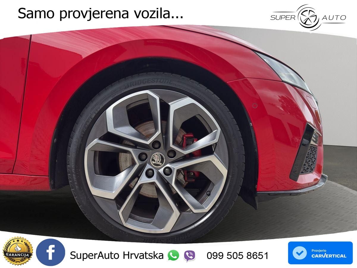 Škoda Octavia Combi RS 2.0 TDI (200 KS) 4x4 DSG LED+GR SJED+ACC
