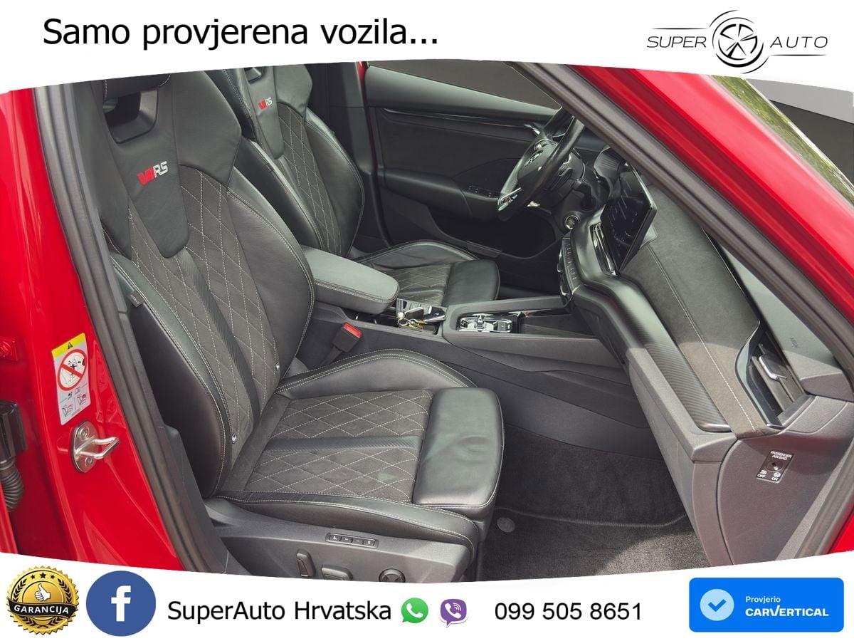 Škoda Octavia Combi RS 2.0 TDI (200 KS) 4x4 DSG LED+GR SJED+ACC