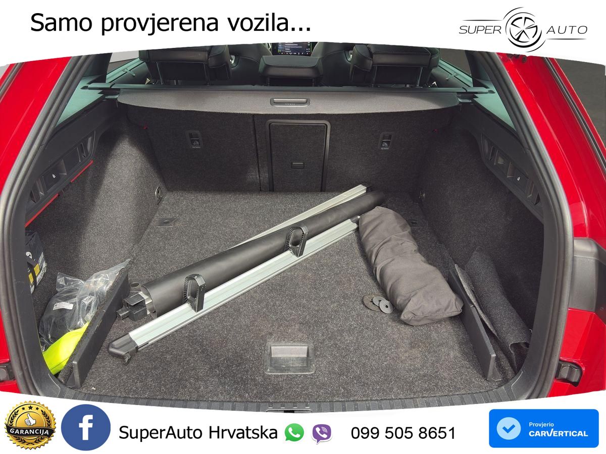 Škoda Octavia Combi RS 2.0 TDI (200 KS) 4x4 DSG LED+GR SJED+ACC