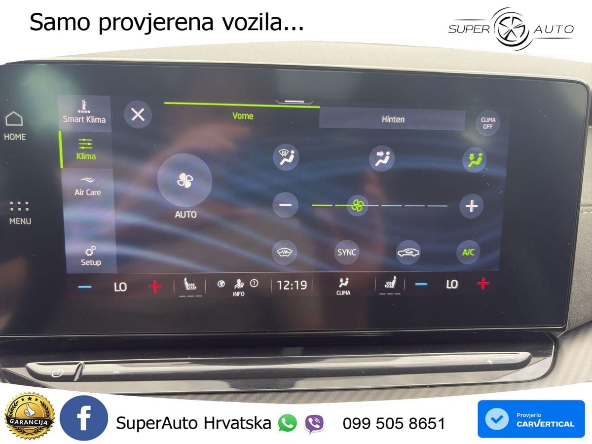 Škoda Octavia Combi RS 2.0 TDI (200 KS) 4x4 DSG LED+GR SJED+ACC