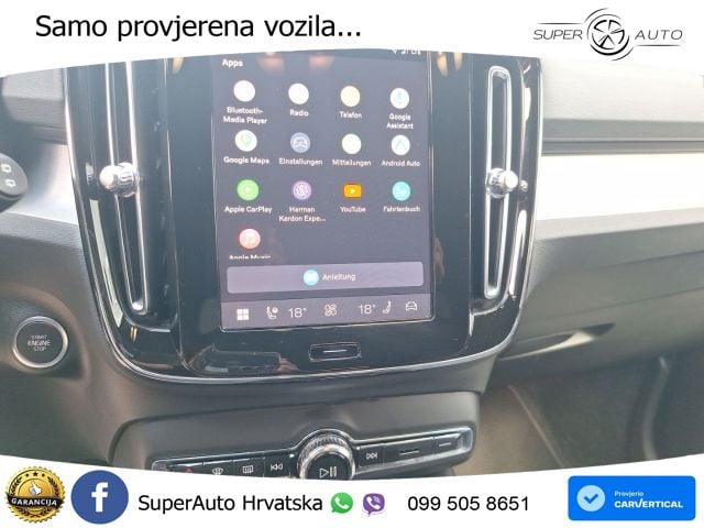 Volvo XC40 2.0 B3 163 KS Automatic LED+GR SJED+ACC