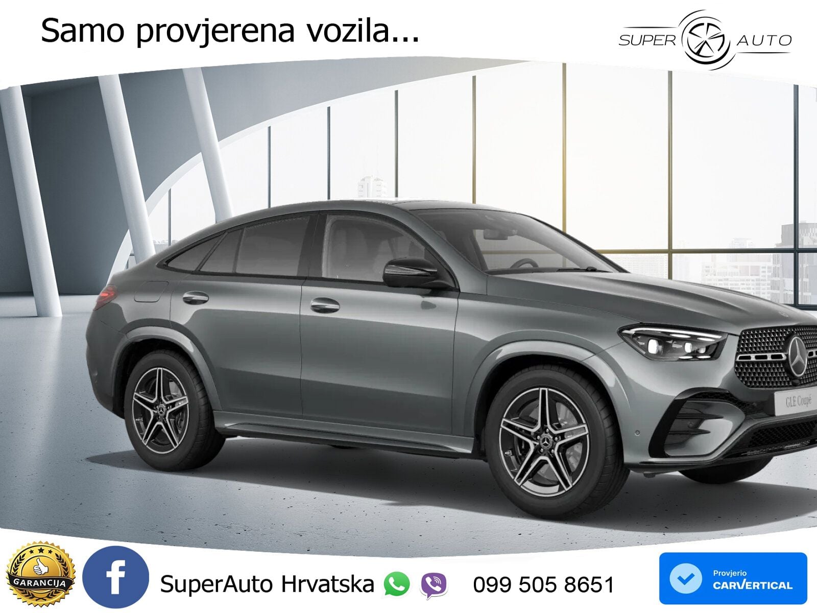 Mercedes GLE Coupe 450d (367 KS) EQ Boost 4MATIC 9G-TRONIC AMG ACC+HEAD+GR SJED+360+PANO