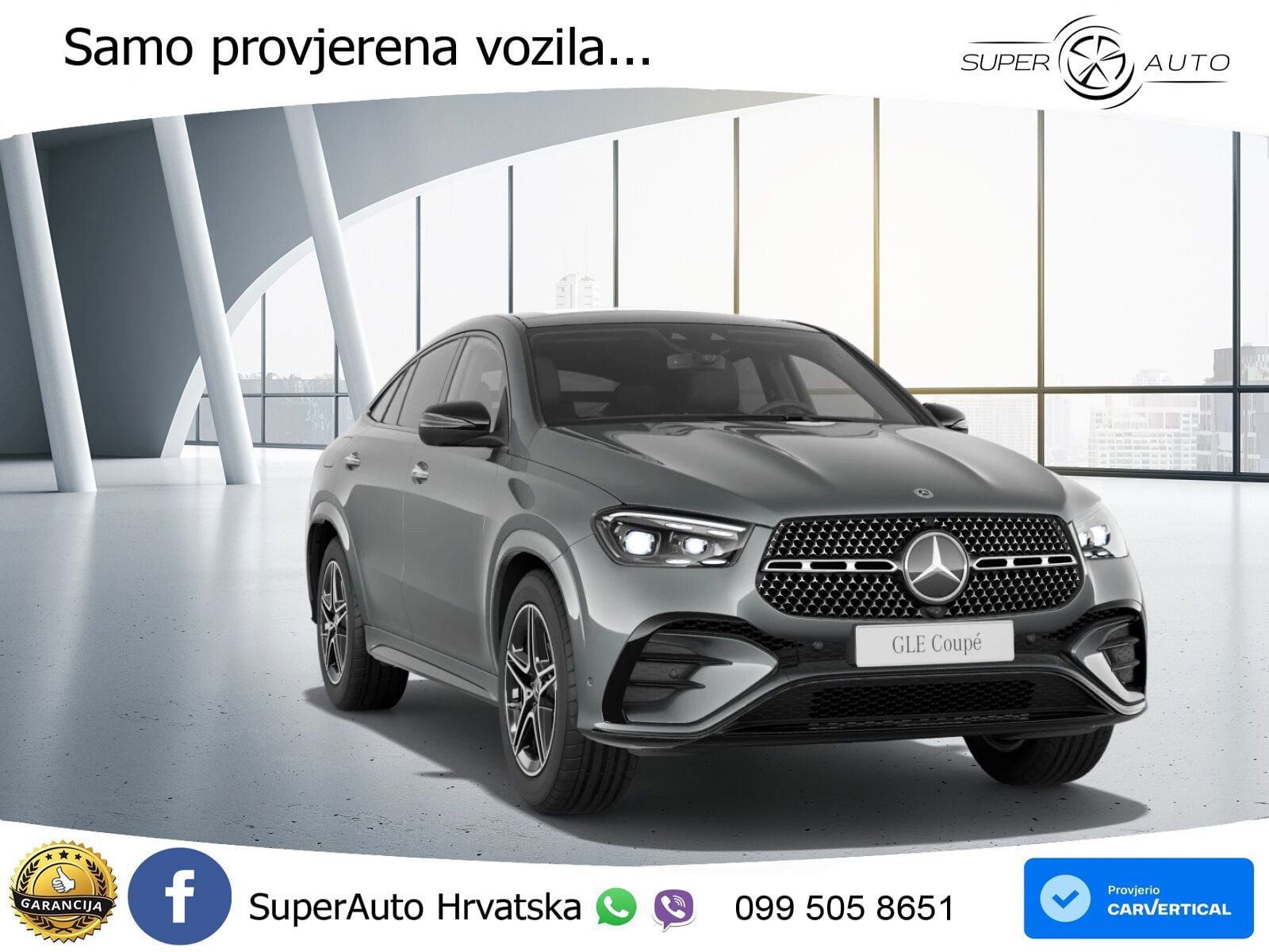 Mercedes GLE Coupe 450d (367 KS) EQ Boost 4MATIC 9G-TRONIC AMG ACC+HEAD+GR SJED+360+PANO