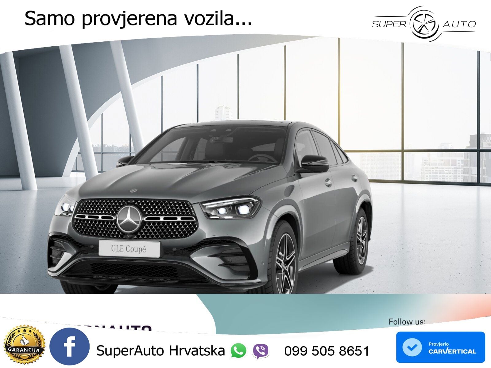 Mercedes GLE Coupe 450d (367 KS) EQ Boost 4MATIC 9G-TRONIC AMG ACC+HEAD+GR SJED+360+PANO