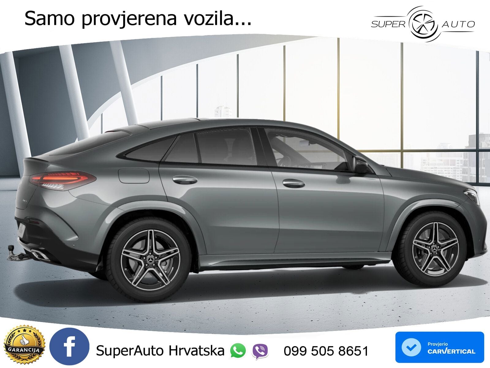 Mercedes GLE Coupe 450d (367 KS) EQ Boost 4MATIC 9G-TRONIC AMG ACC+HEAD+GR SJED+360+PANO