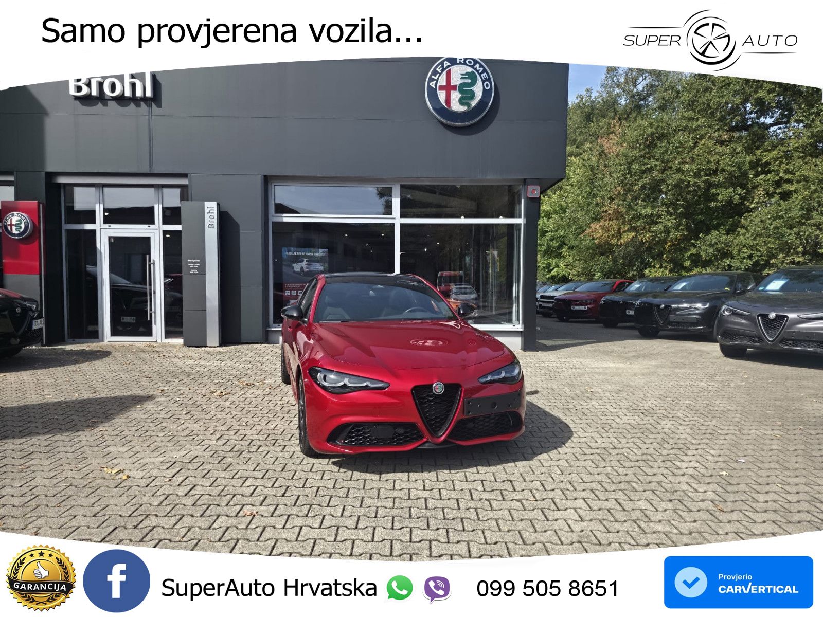 Alfa Romeo Giulia 2.0 Turbo (280 KS) Q4 Automatic LED+GR SJED+ACC