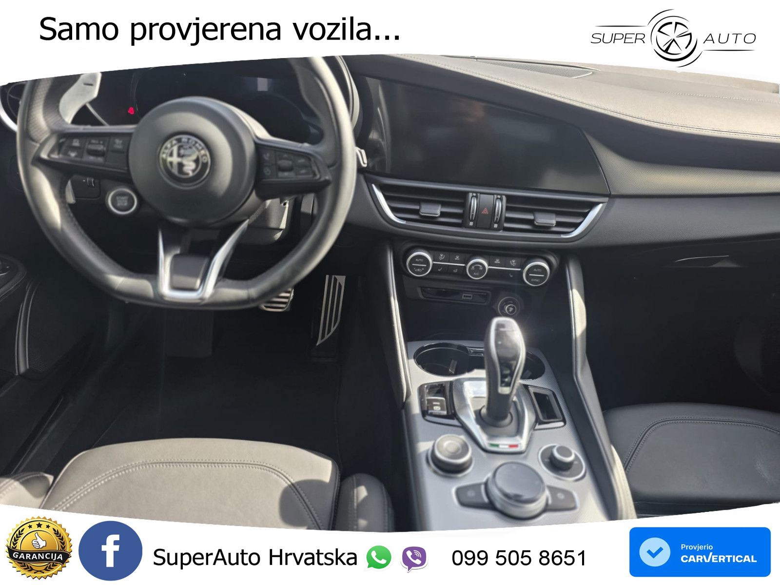 Alfa Romeo Giulia 2.0 Turbo (280 KS) Q4 Automatic LED+GR SJED+ACC