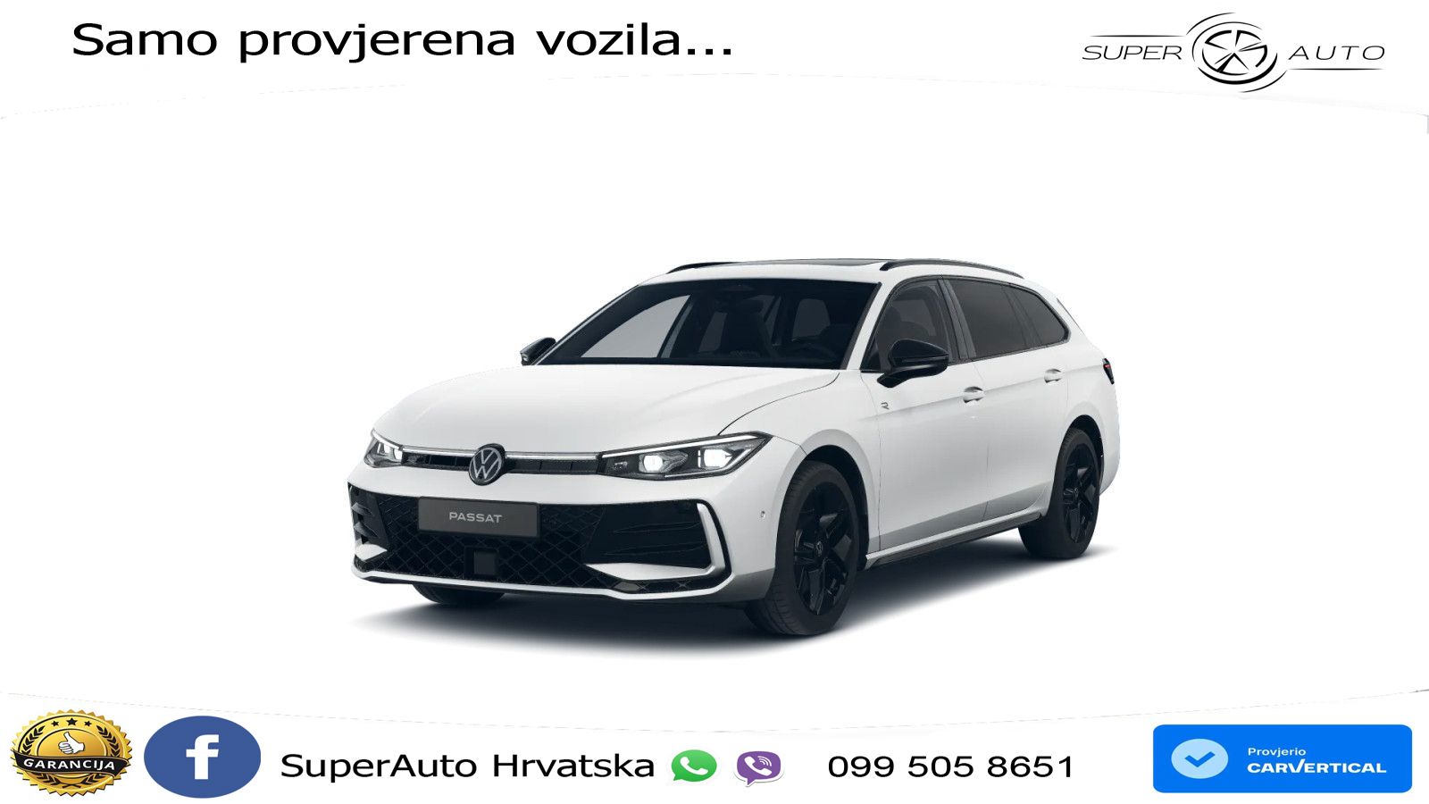 Volkswagen Passat Variant 2.0 TDI (193 KS) 4MOTION DSG R-Line LED+GR SJED+ACC