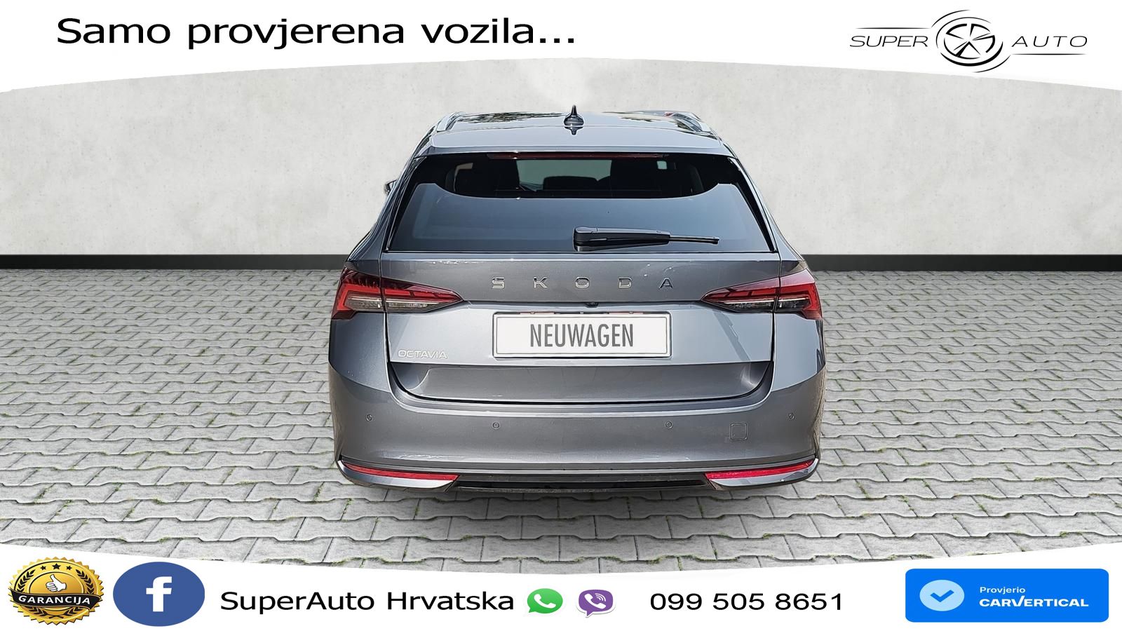 Škoda Octavia Combi 2.0 TDI (150 KS) DSG Selection LED+GR SJED+ACC
