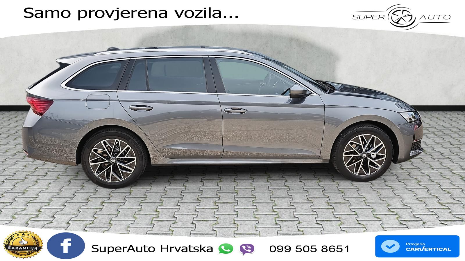 Škoda Octavia Combi 2.0 TDI (150 KS) DSG Selection LED+GR SJED+ACC