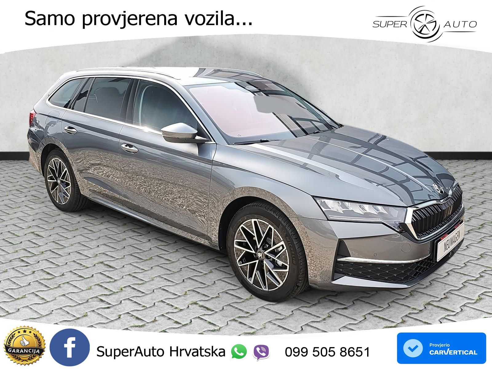 Škoda Octavia Combi 2.0 TDI (150 KS) DSG Selection LED+GR SJED+ACC