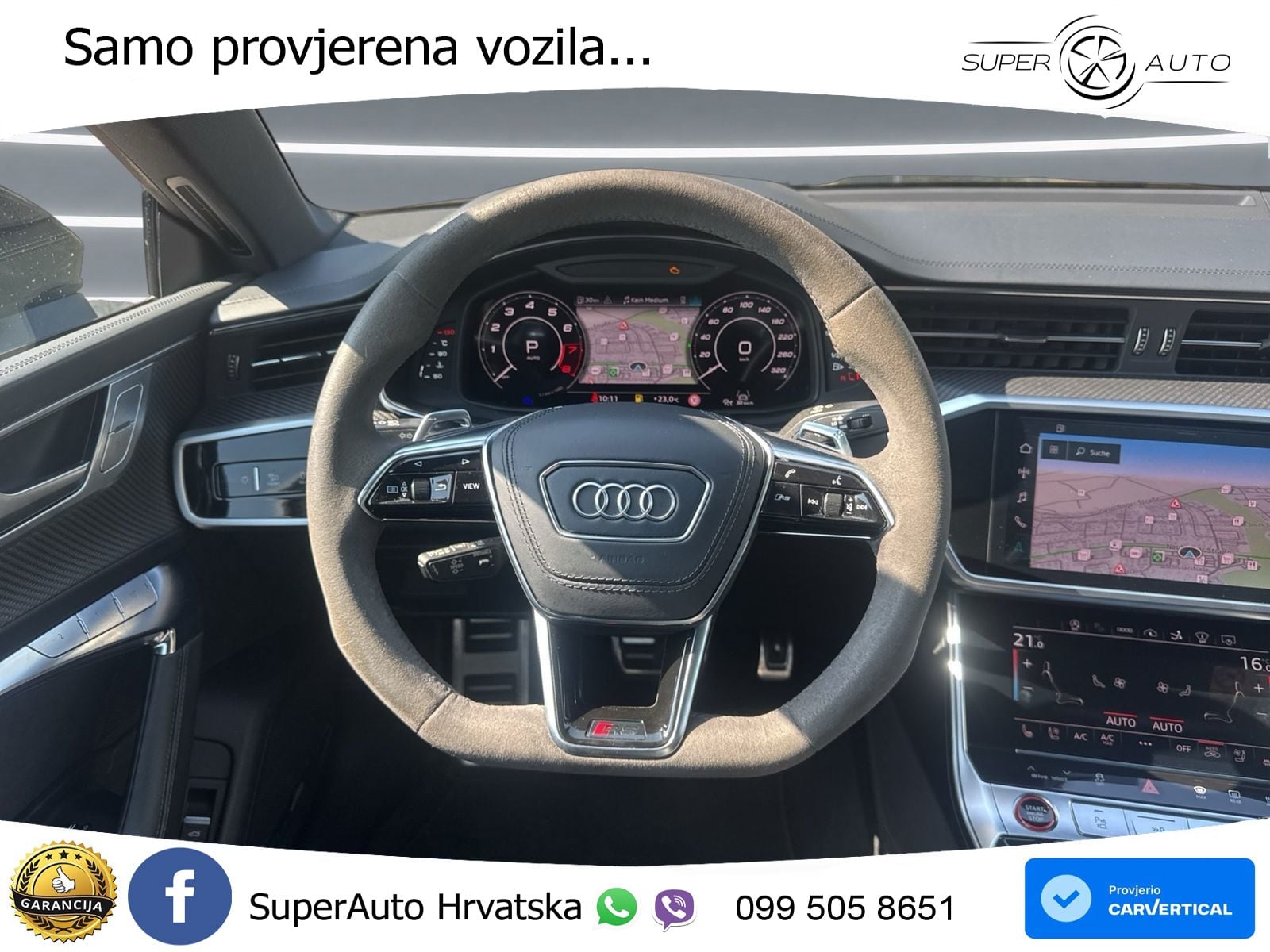 Audi RS7 4.0 TFSI V8 (600 KS) quattro tiptronic LED+GR SJED+ACC