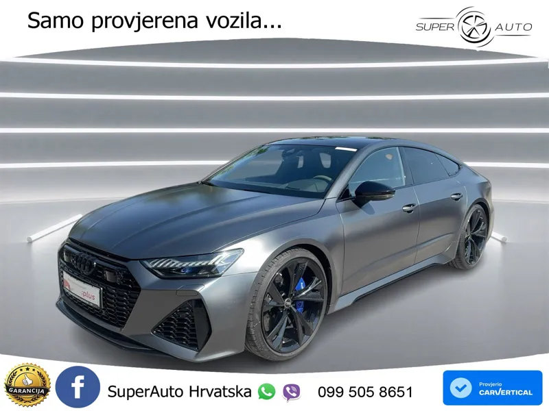 Audi RS7 4.0 TFSI V8 (600 KS) quattro tiptronic LED+GR SJED+ACC