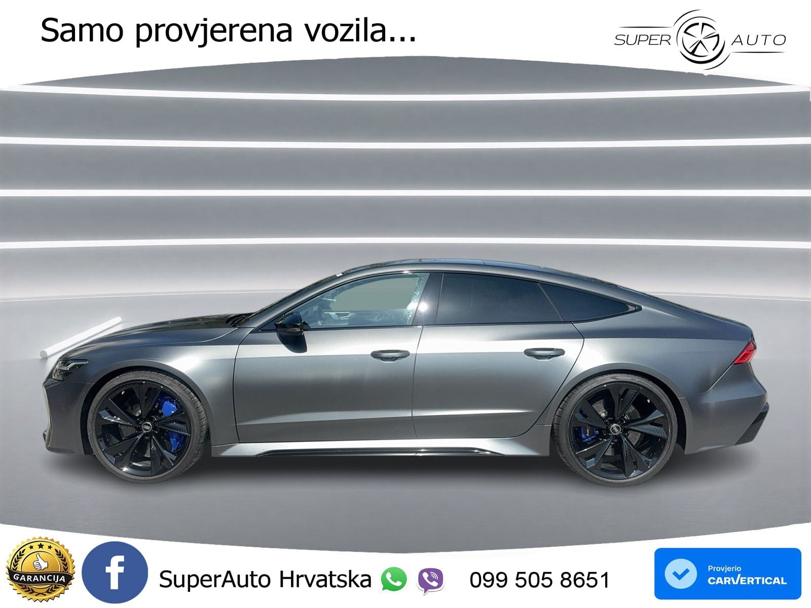 Audi RS7 4.0 TFSI V8 (600 KS) quattro tiptronic LED+GR SJED+ACC