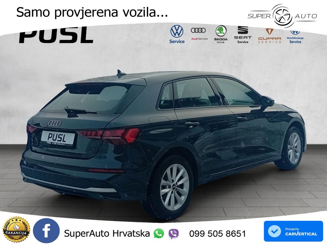 Audi A3 35 TFSI (150 KS) S tronic LED+GR SJED+ACC