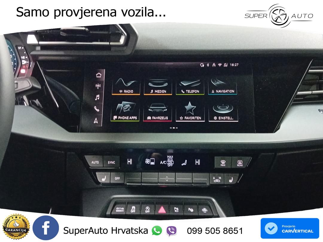 Audi A3 35 TFSI (150 KS) S tronic LED+GR SJED+ACC