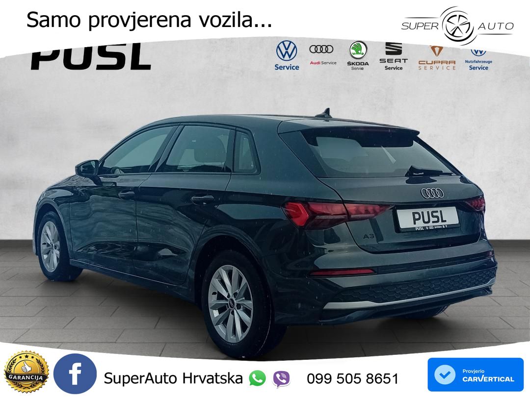 Audi A3 35 TFSI (150 KS) S tronic LED+GR SJED+ACC