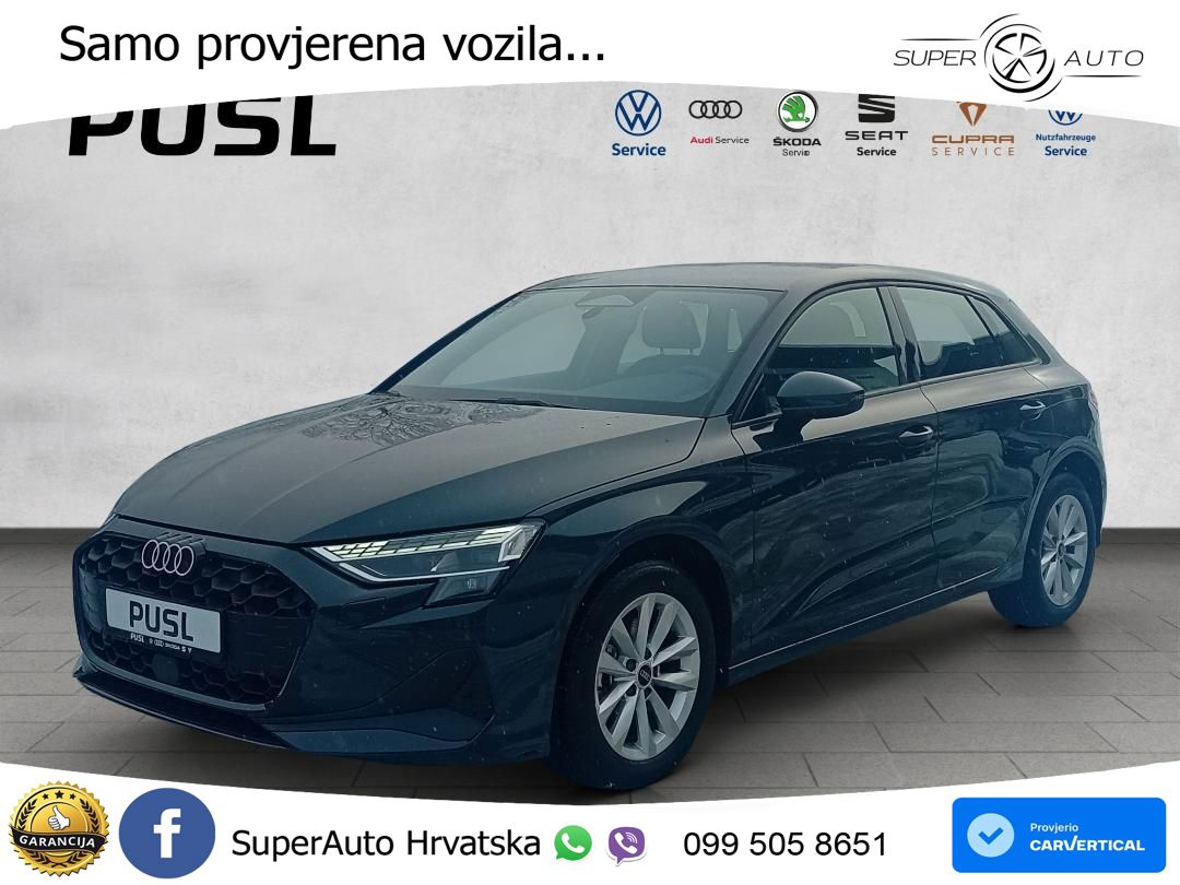 Audi A3 35 TFSI (150 KS) S tronic LED+GR SJED+ACC