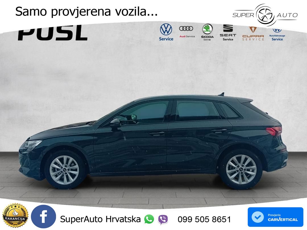 Audi A3 35 TFSI (150 KS) S tronic LED+GR SJED+ACC