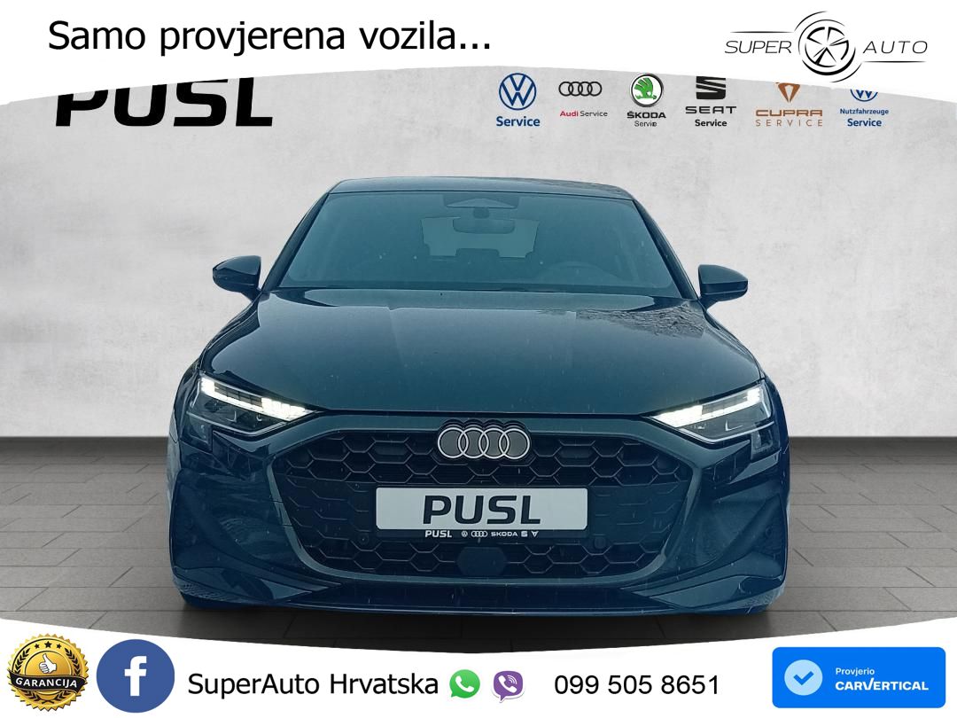 Audi A3 35 TFSI (150 KS) S tronic LED+GR SJED+ACC