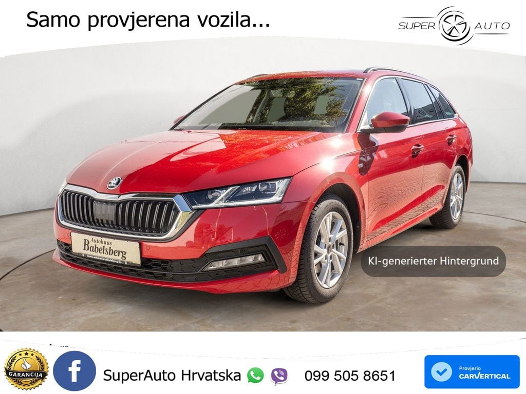 Škoda Octavia Combi 2.0 TDI (150 KS) DSG LED+GR SJED+ACC