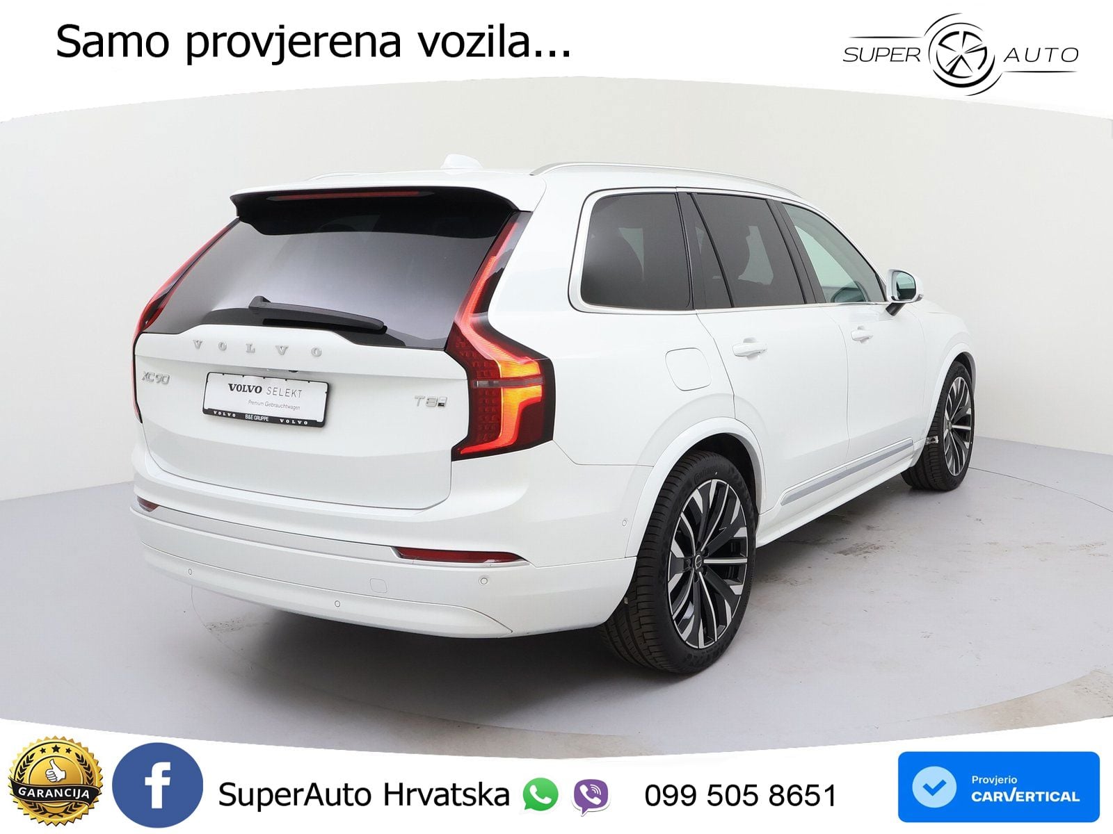Volvo XC90 2.0 T8 AWD Automatic ACC+HEAD+4xGR SJED+360+PANO