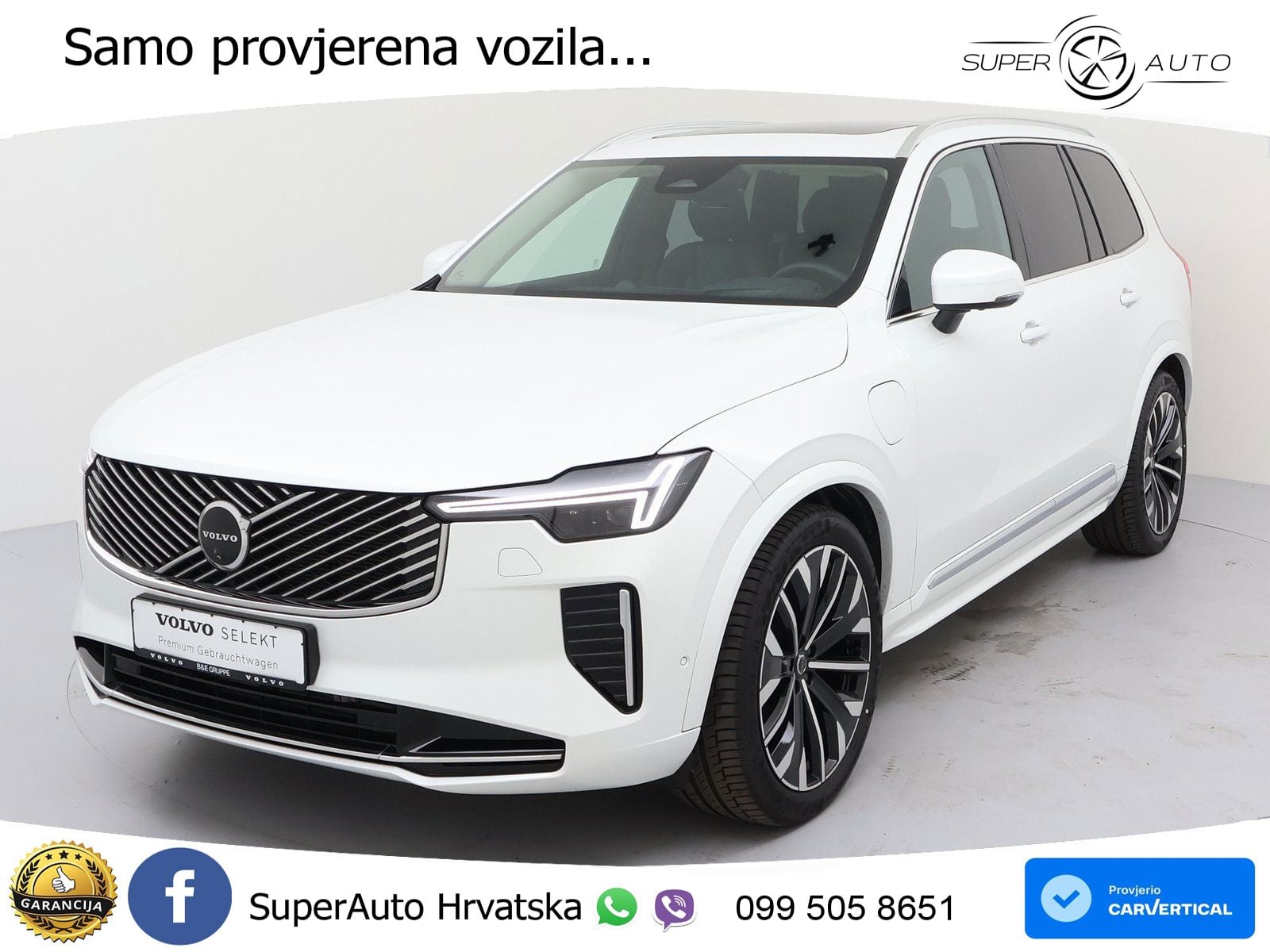 Volvo XC90 2.0 T8 AWD Automatic ACC+HEAD+4xGR SJED+360+PANO