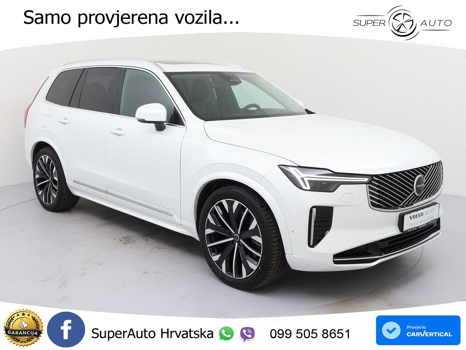 Volvo XC90 2.0 T8 AWD Automatic ACC+HEAD+4xGR SJED+360+PANO