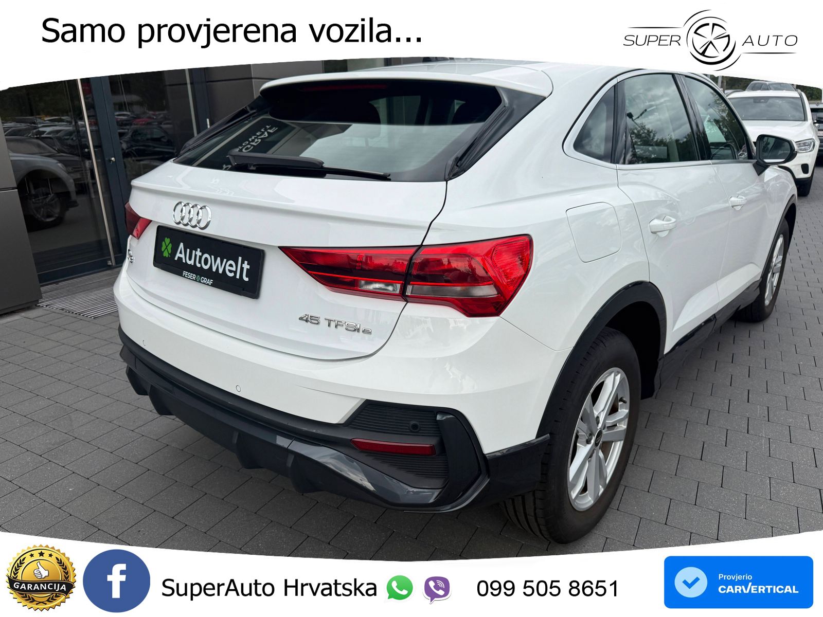 Audi Q3 Sportback 45 TFSIe (245 KS) S tronic