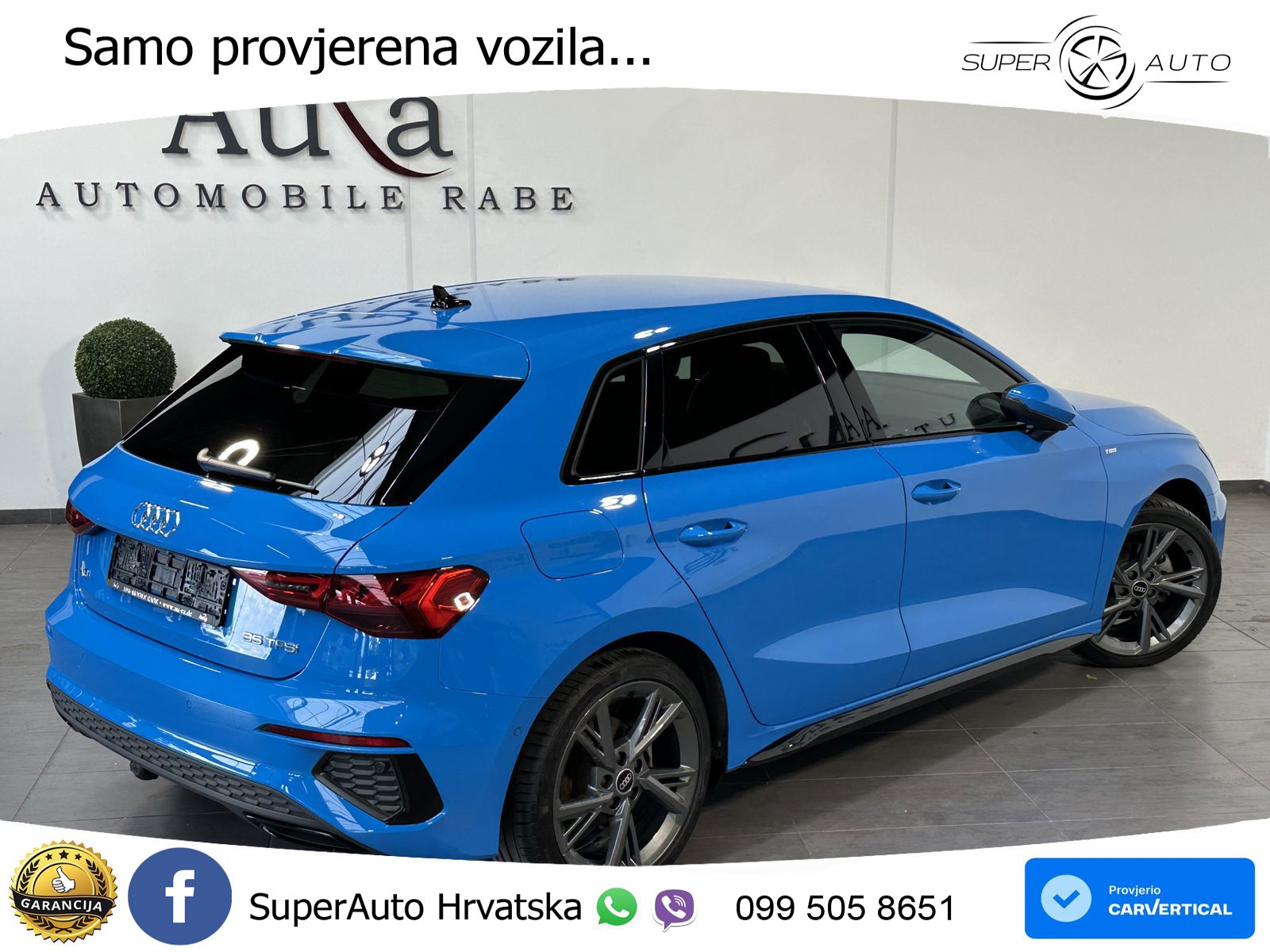 Audi A3 35 TFSI (150 KS) S tronic S line